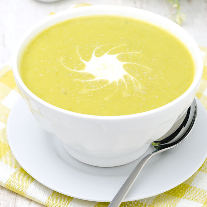 Green Pea & Ginger Indian Style Soup