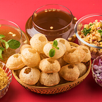 Indian snack: Pani Puri |Golgappa|Easy Recipe with Photos.