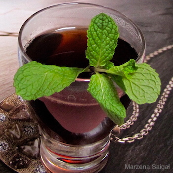 Ice Mint Tea - Easy Recipe