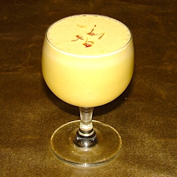 Kesar Saffron Drink Recipe. Indian favorite beverage.