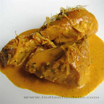 Indian Food. Chicken Chettinad Recipe.