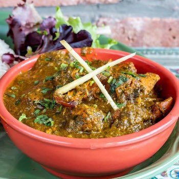 Authentic Chicken Saag | Chicken with Spinach Recipe