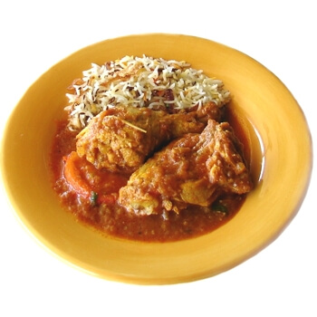 Boneless Chicken Curry in Tomato Recipe.