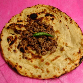 Indian Bread: Keema Paratha Recipe