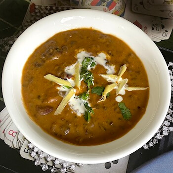 Dal Makhani Recipe. Indian Food.