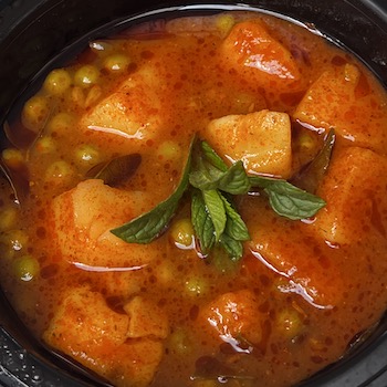 Potatoes with Peas - Aloo Matar Recipe